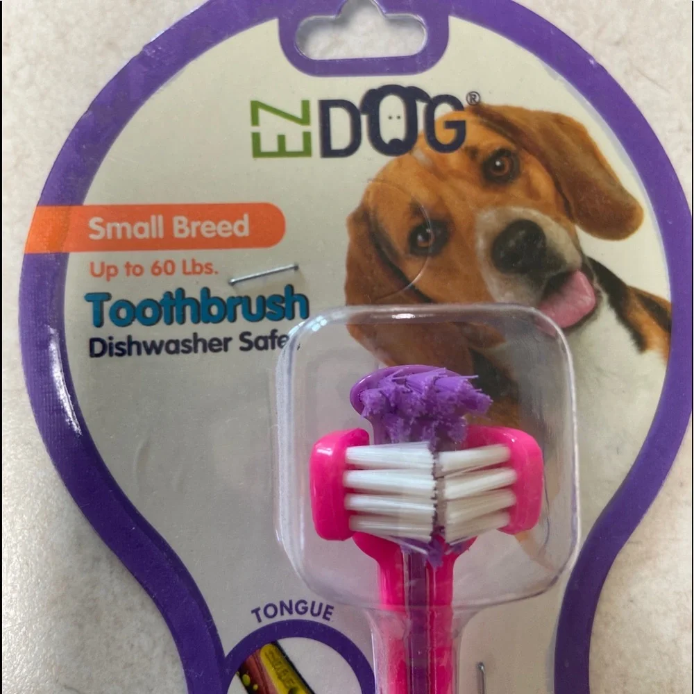 Three doggie toothbrushes NWOT
